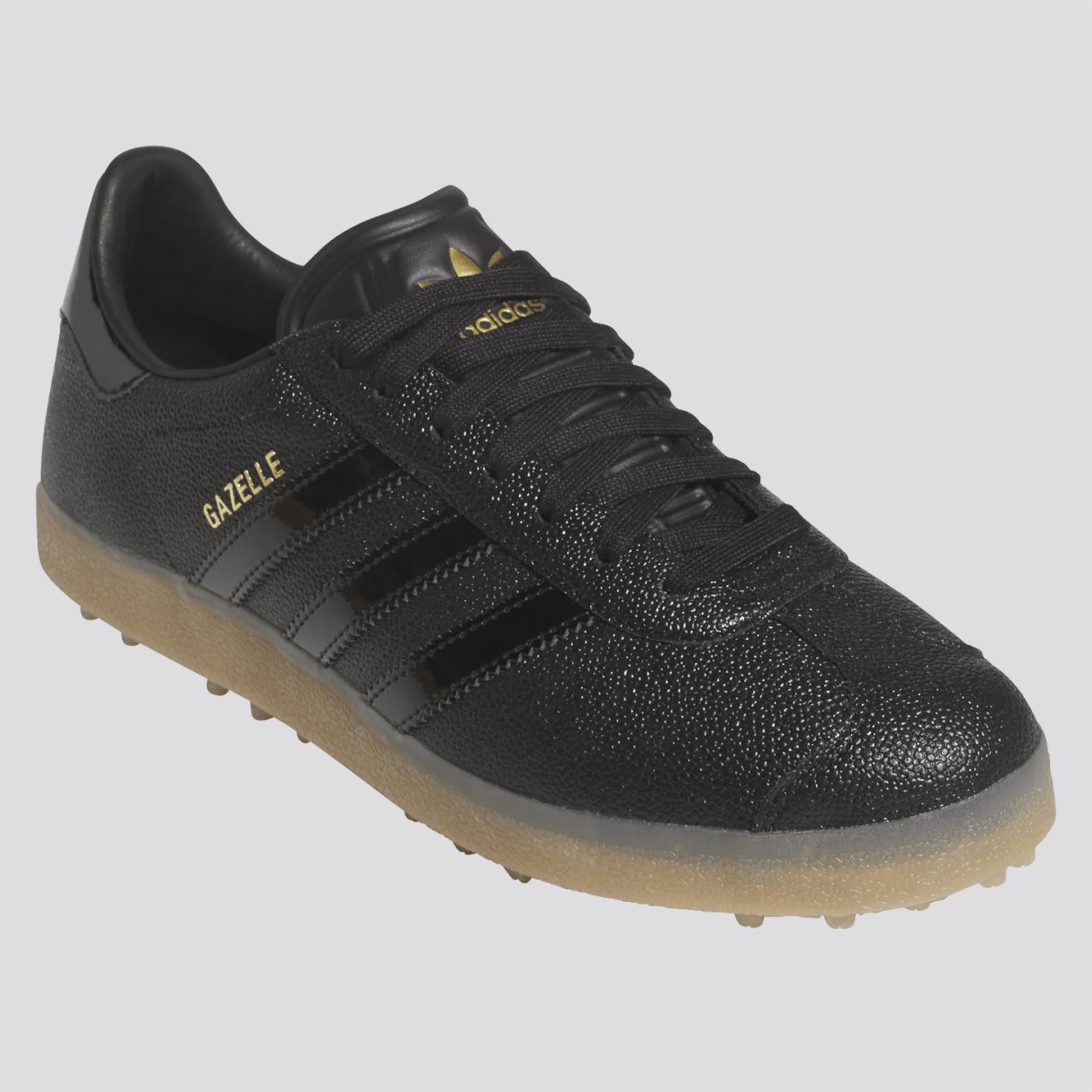 adidas Golf Originals Gazelle Lux Golf Shoes Black/Gum