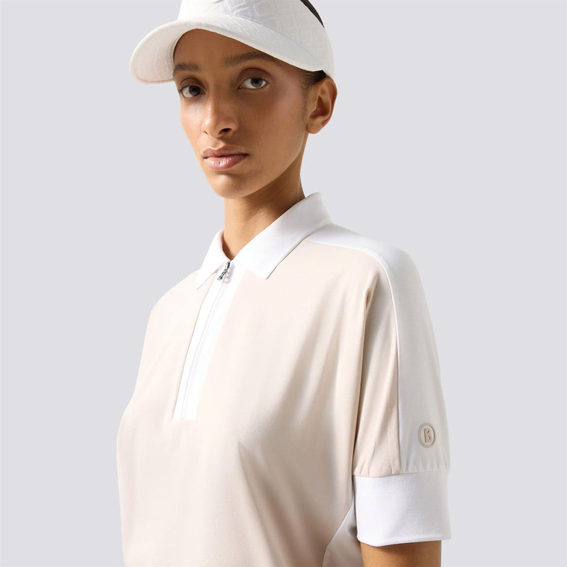 Womens Arabell Zip Polo Bast