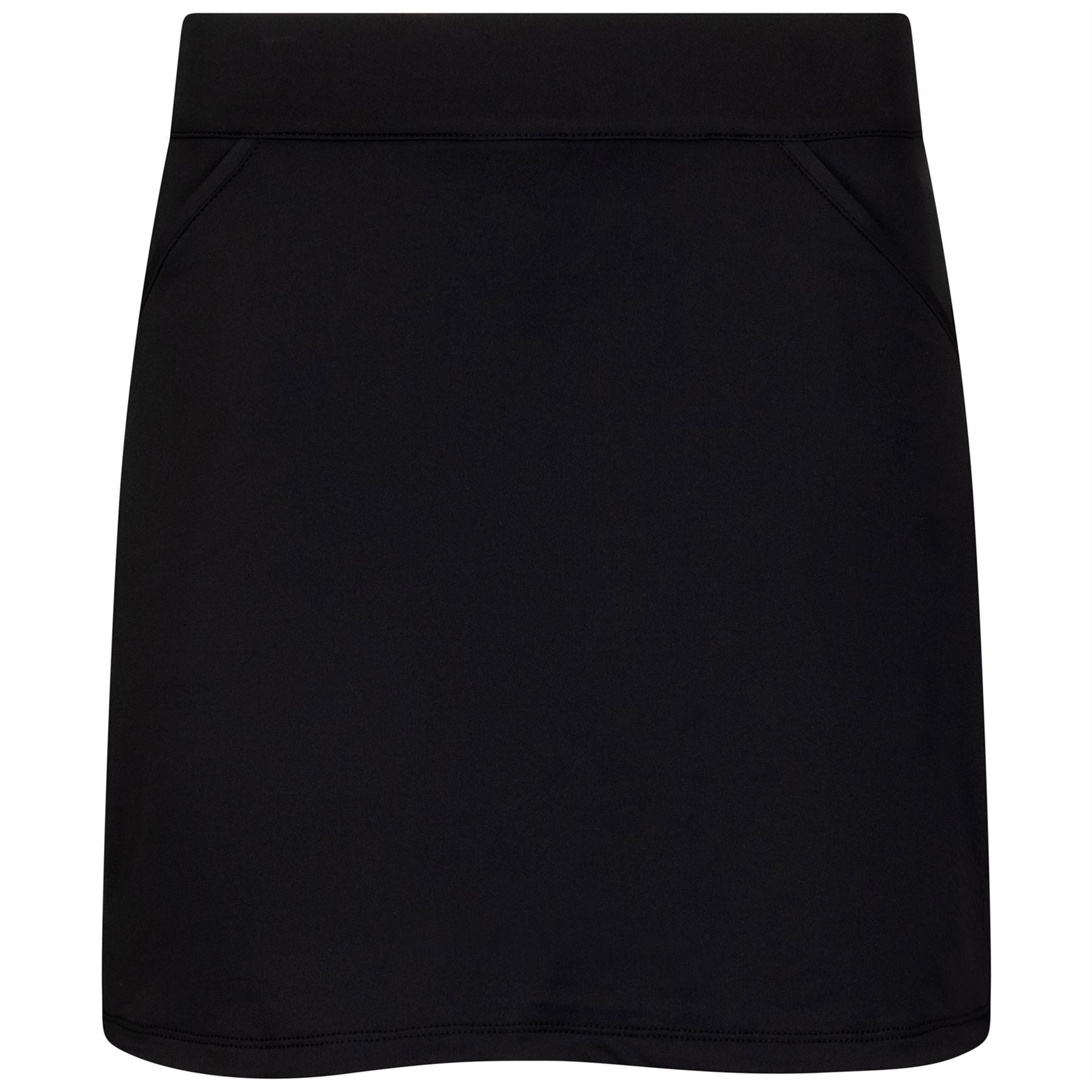 Womens Alice Petal Hem Skort Black