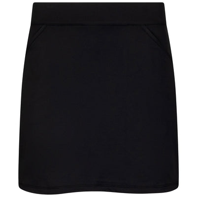 Womens Alice Petal Hem Skort Black