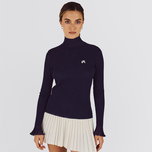 Womens Monika Turtleneck Midnight