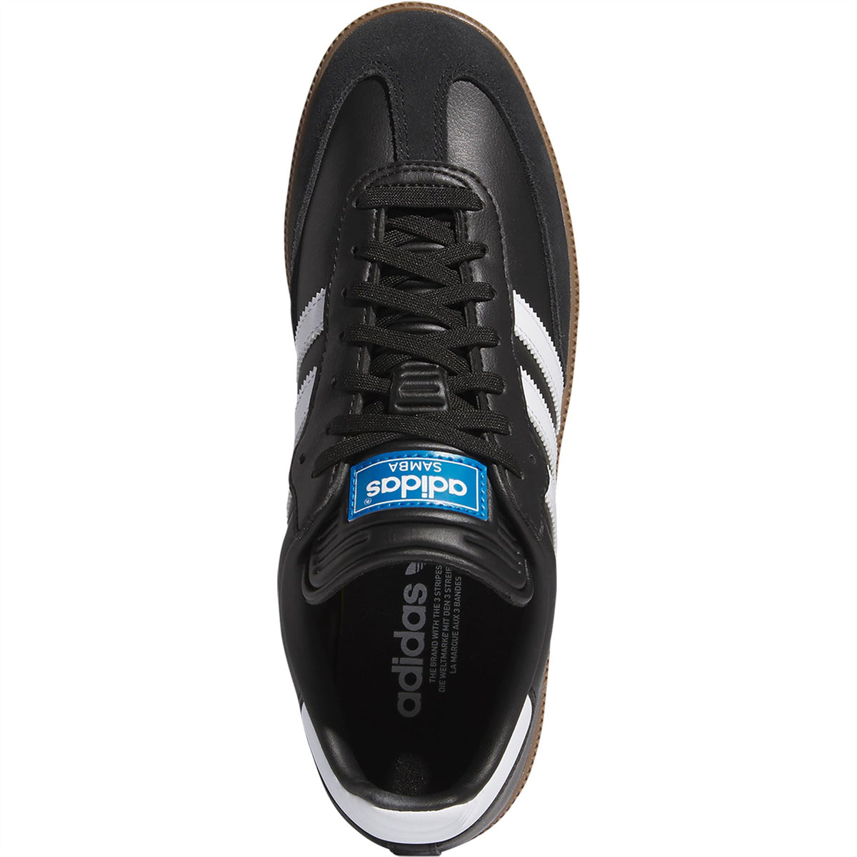 Samba Spikeless Golf Shoes Black/White