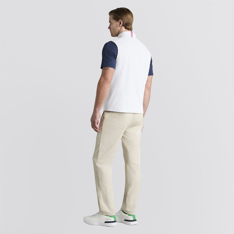 Tech French Terry Fill Zip Vest Snow