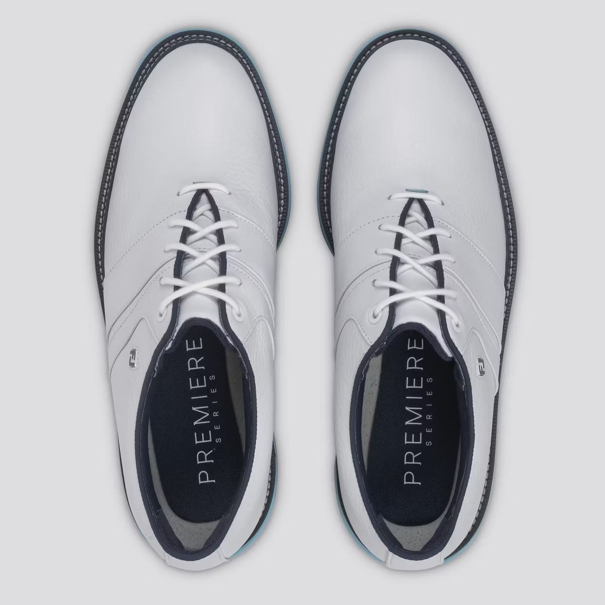 FootJoy Premiere Series Packard Cleated White/Navy/Blue