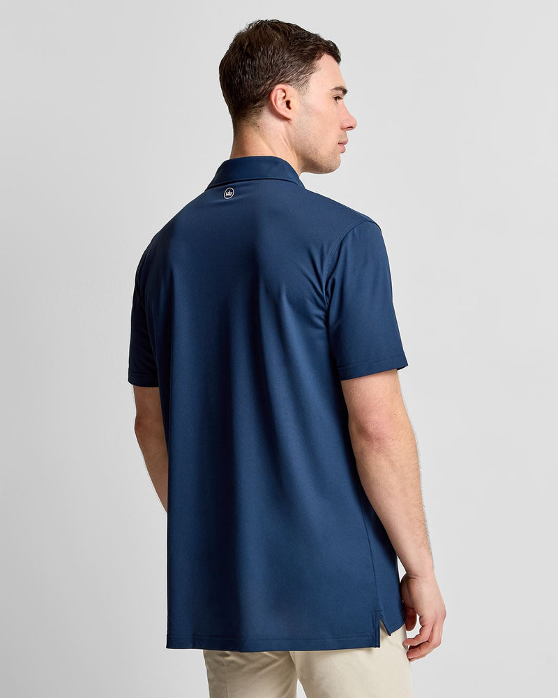 Soul Performance Mesh Polo Navy