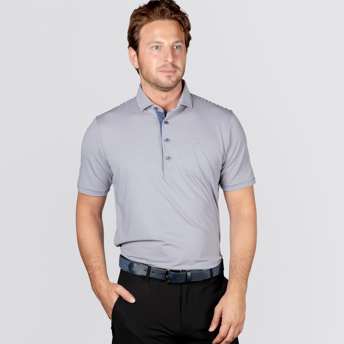 Saranac Polo Pink Sky/Falcon