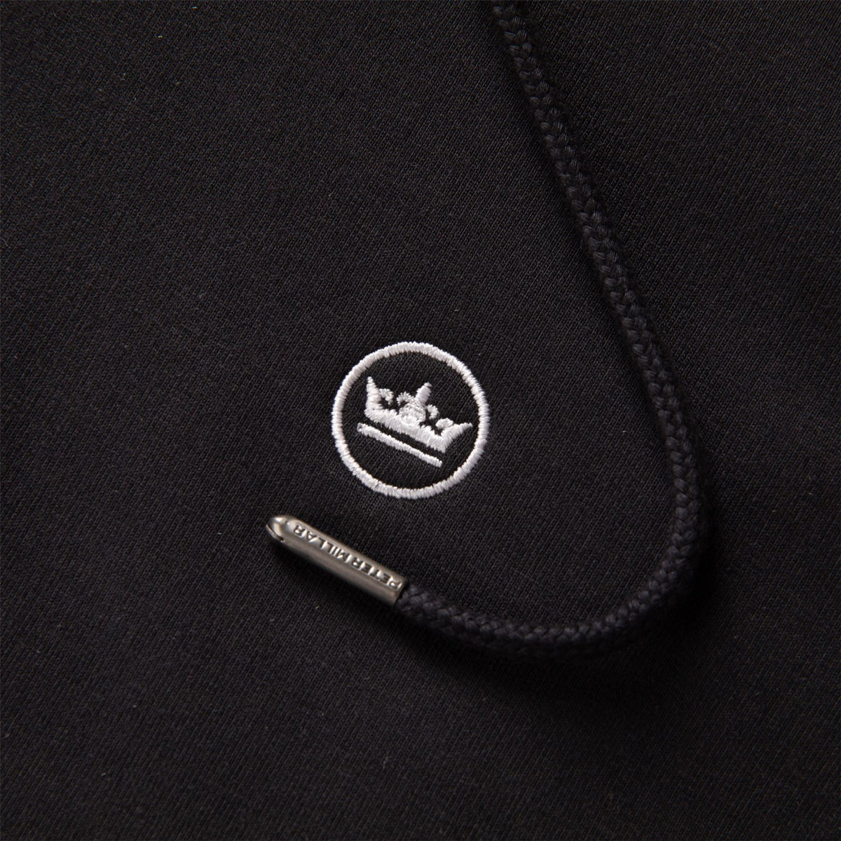 Lava Wash Hoodie Washed Black