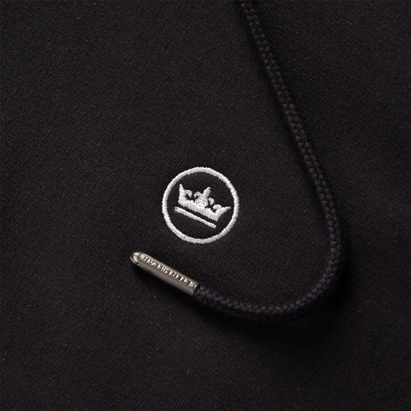 Lava Wash Hoodie Washed Black
