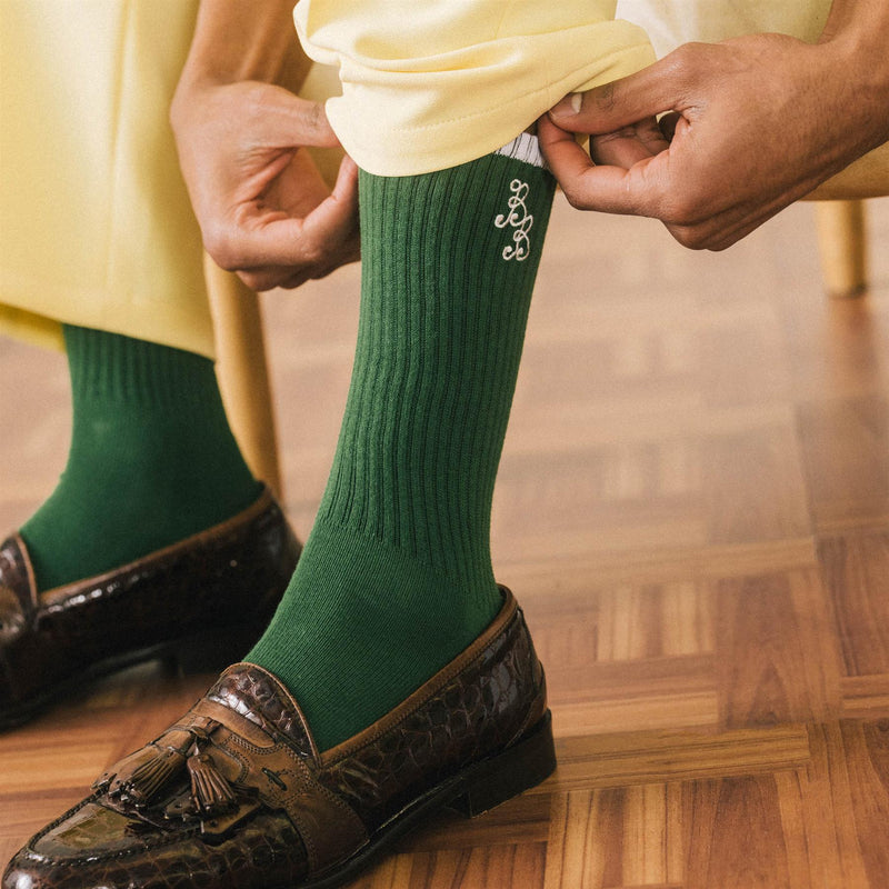 Essential Socks Eden Green