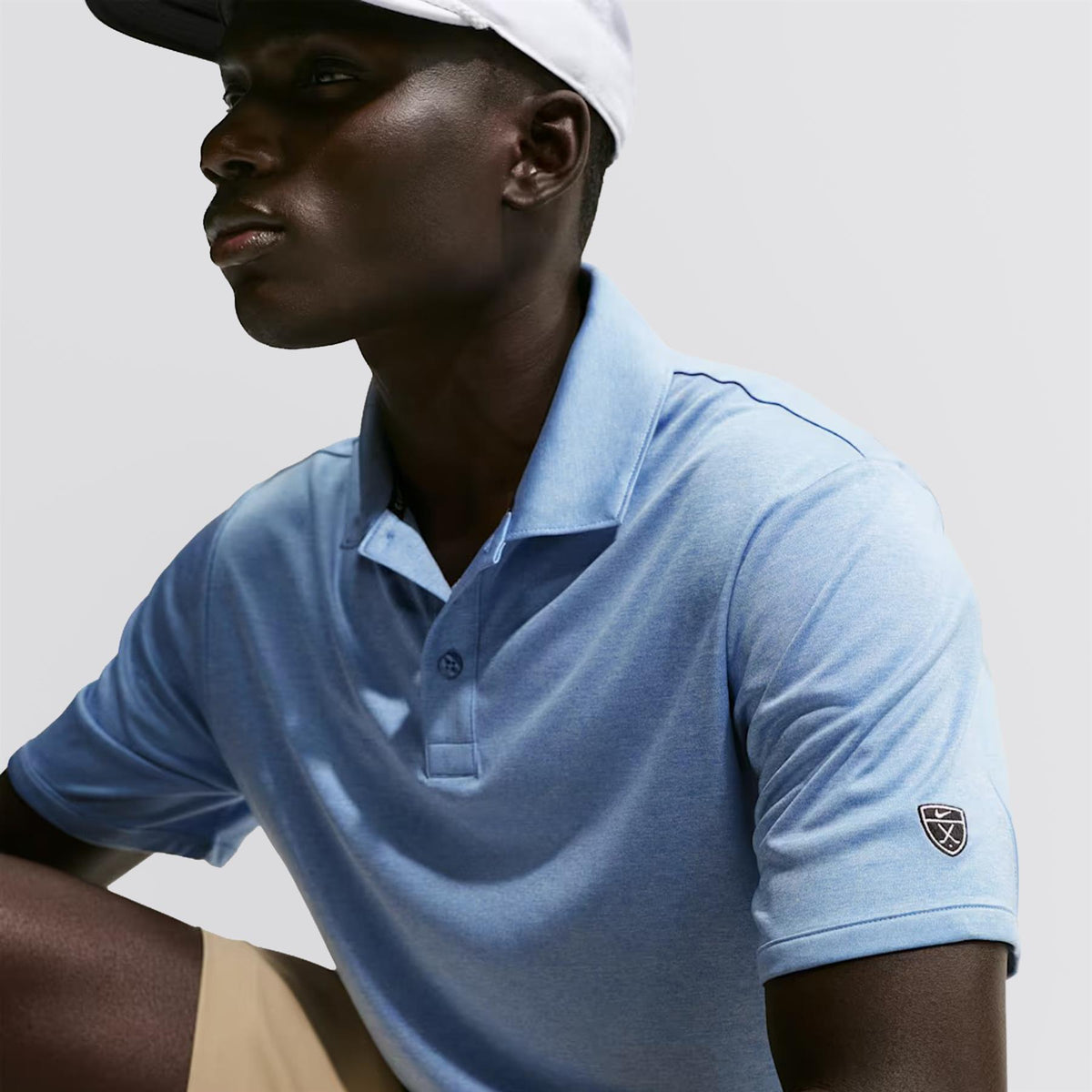 Dri-FIT Par 5 Golf Polo Work Blue