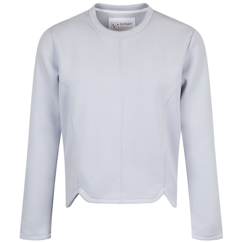 Tulip Crewneck Knit Periwinkle