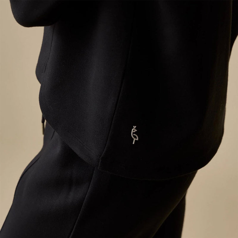 Womens Tulip Hoodie Black