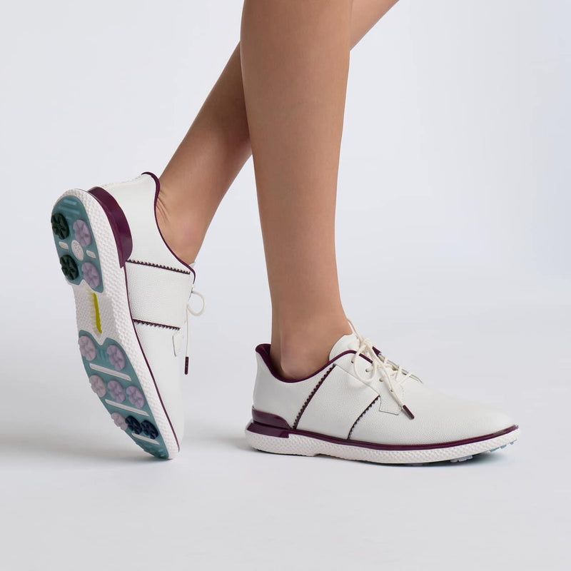 Womens Gallivan2r Balle Saddle Kiltie Snow/Dark Plum