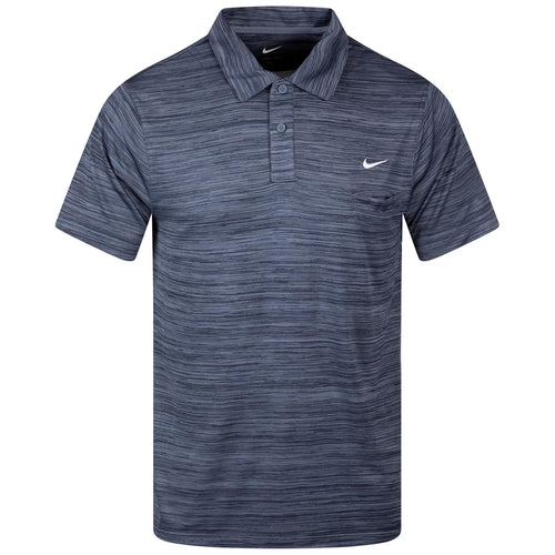 Nike Men's Dri-Fit Tour Heather Golf Polo, XL, Baltic Blue