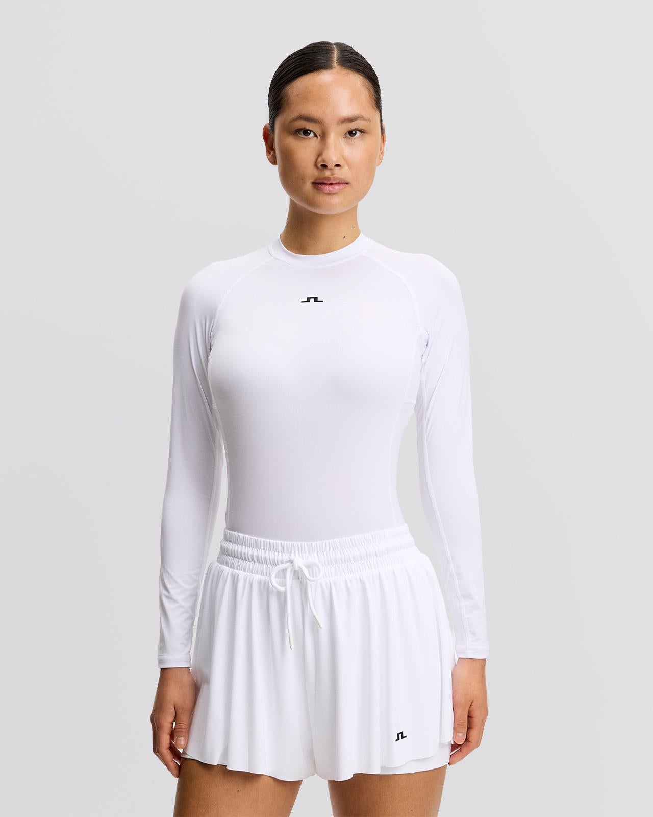 Womens Isa LS Top White
