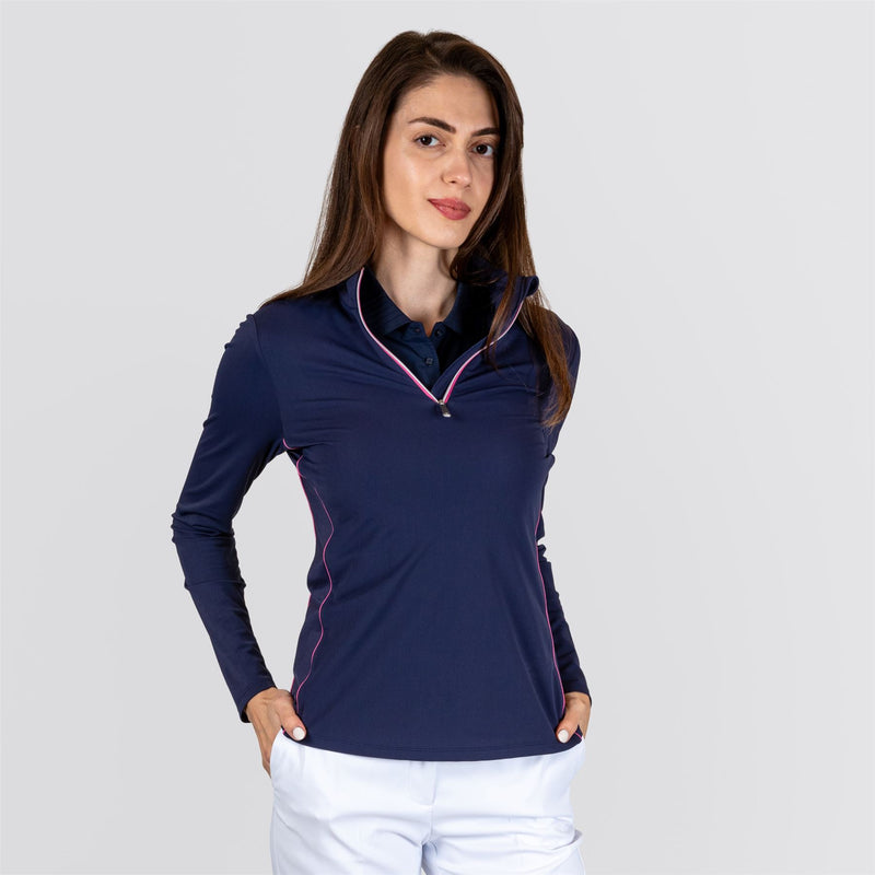 Womens Shift Half Zip Mid Layer
