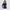 Womens Shift Half Zip Mid Layer Atlanta Blue/Peony