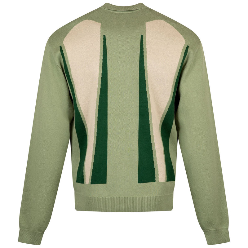 Roberts Knit Cardigan Moss