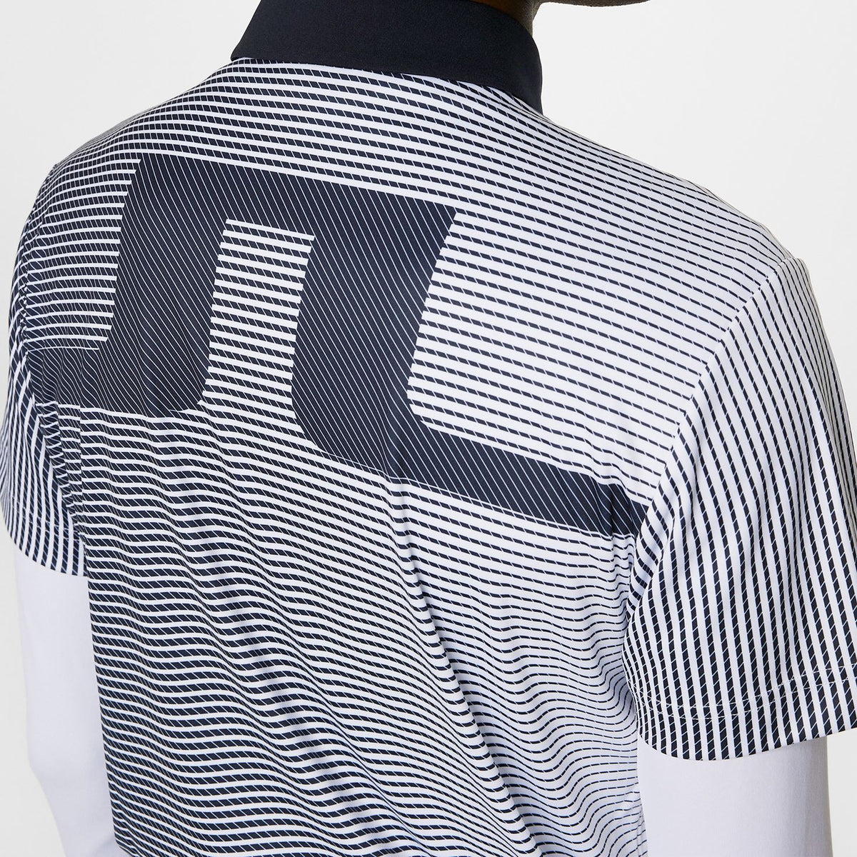 Marvin Stripe Polo White