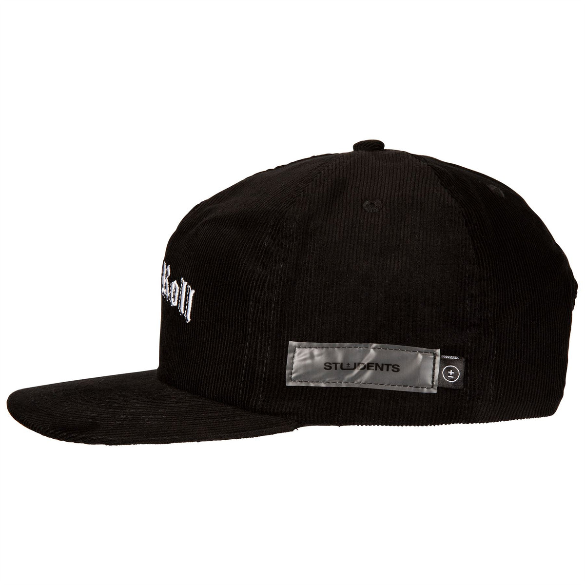 Honor Roll Corduroy Snap Back Black