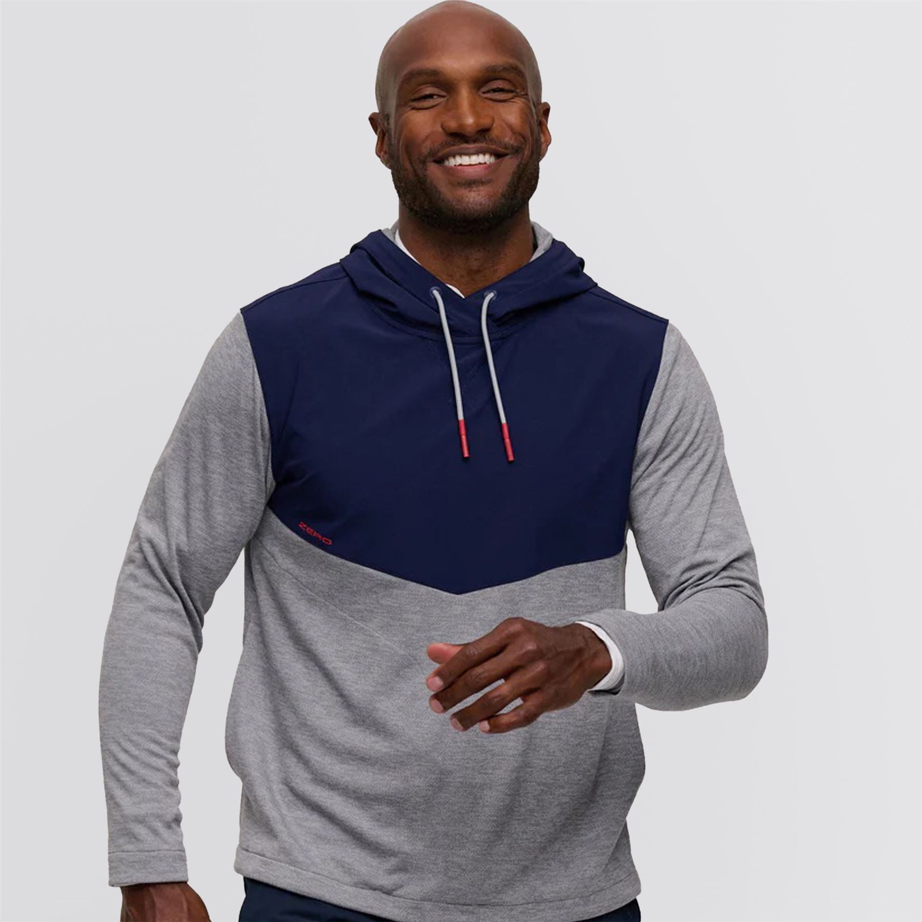 Tyson Hoodie Grey Heather/Navy