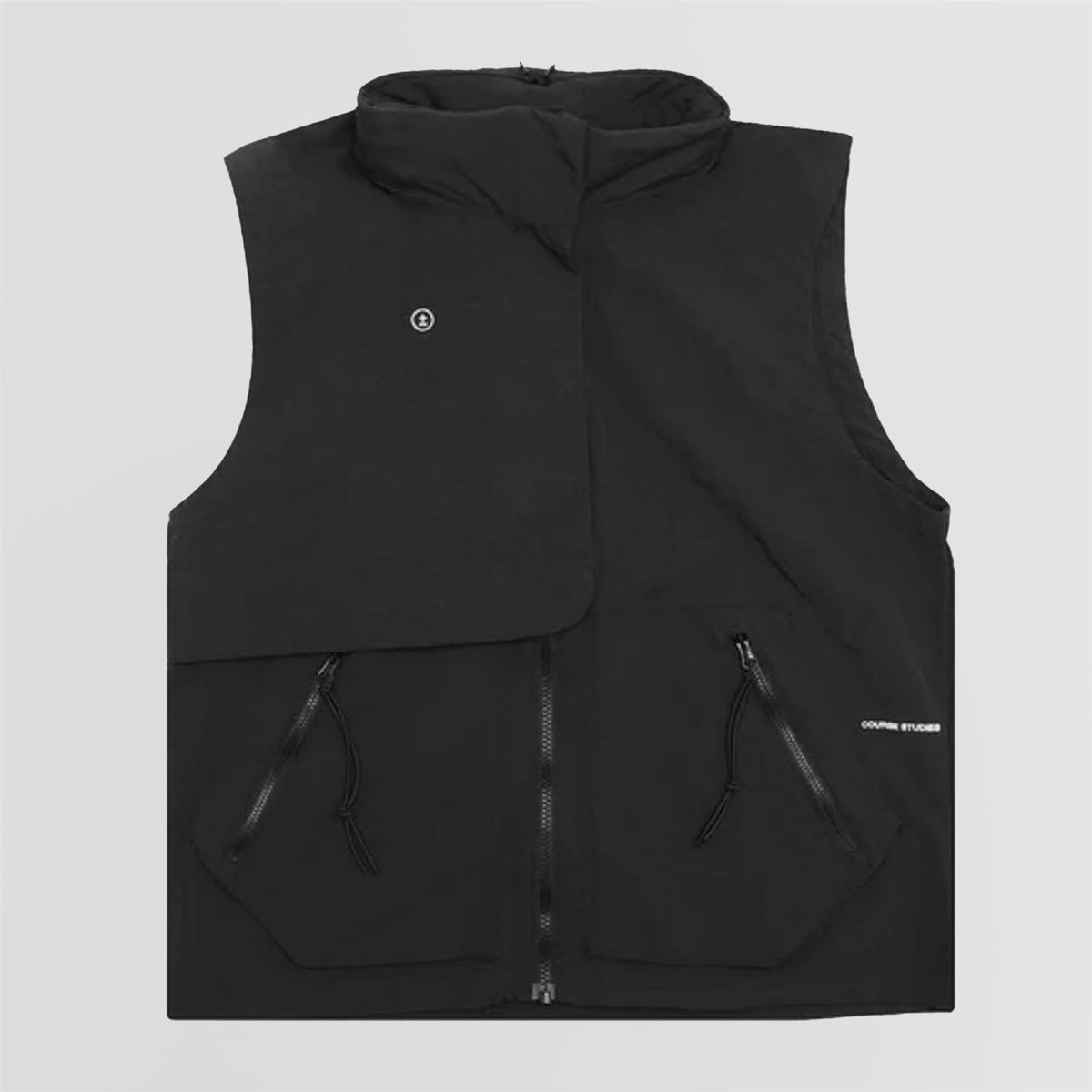 Herbie Nylon Vest Black
