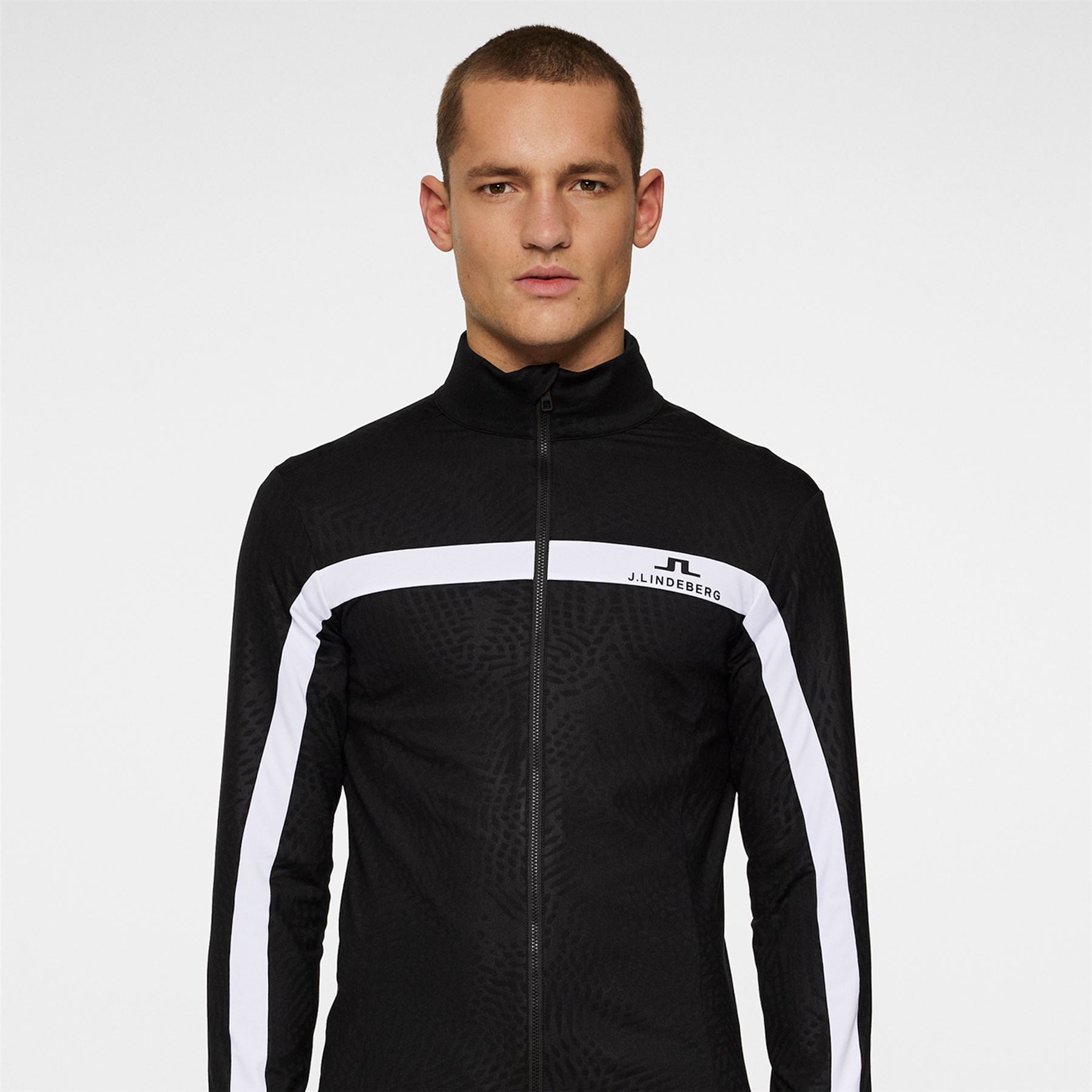 J.Lindeberg Jarvis Tour Light Mid Layer Masters 25 Black