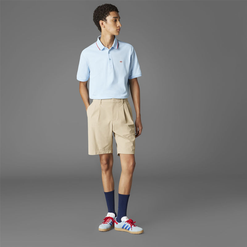 Twistknit Pleated Shorts Hemp