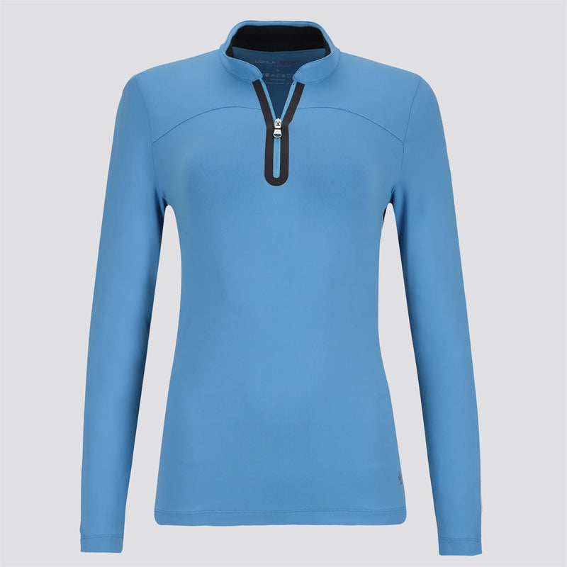 Womens Laurel LS Mid Layer Blue