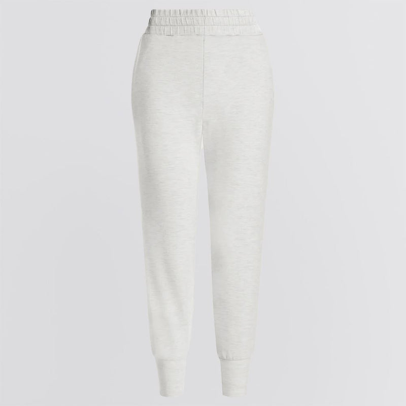 Womens The Slim 25 Inch Cuff Pants Ivory Marl Fleck