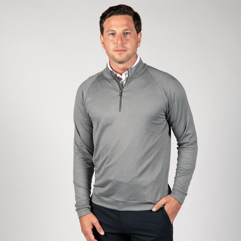 The Monroe Pullover Heathered Charcoal
