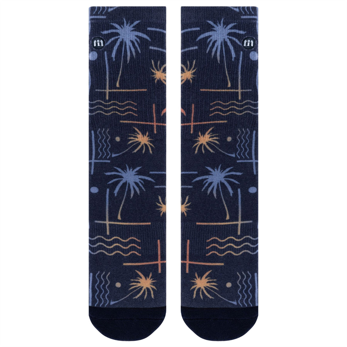 Over The Falls Socks Total Eclipse