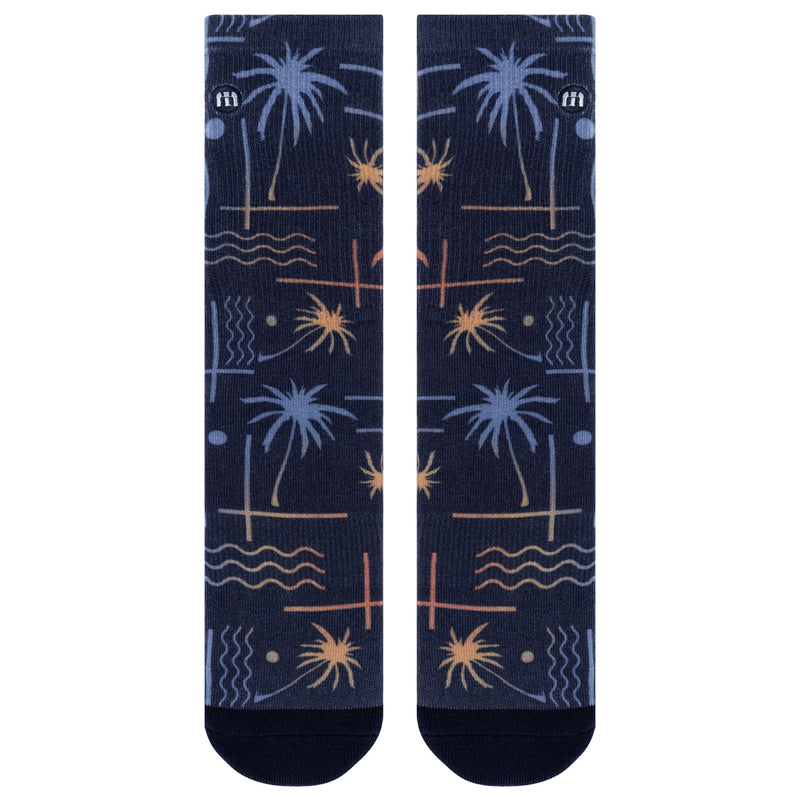 Over The Falls Socks Total Eclipse