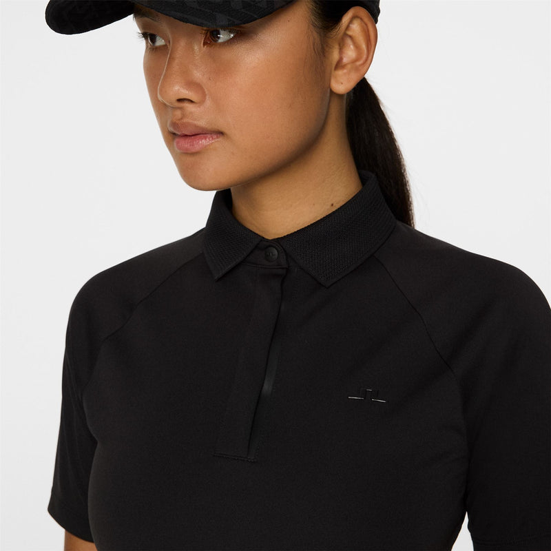 Womens Tara Polo Black