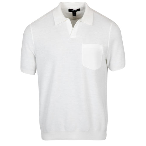 RLX Cotton Coolmax Polo White Splash - SS25