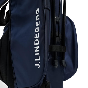 J.Lindeberg JL Flare Synthetic Leather Golf Bag JL Navy