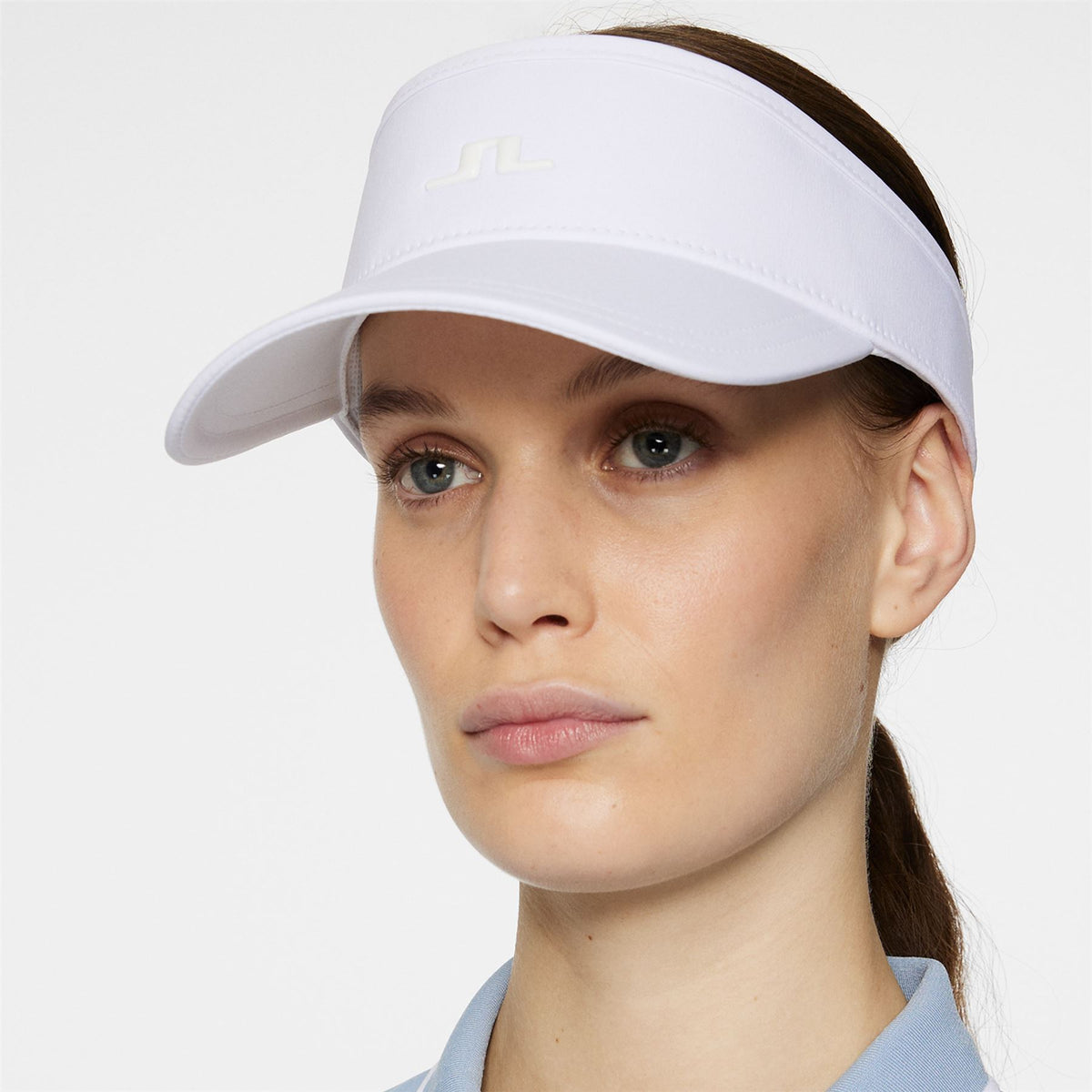 Womens Yada Tech Stretch Visor White