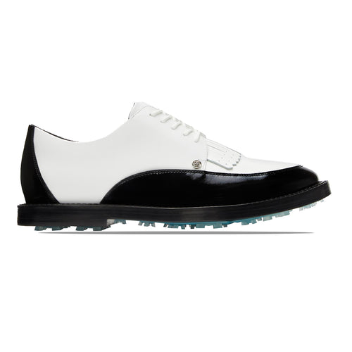 GALLIVANTER Kiltie Derby Golf Shoes Onyx/Snow - W24