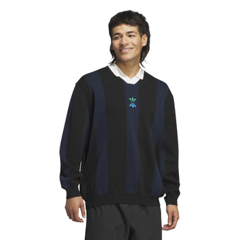 adidas Golf OriginalsRolling Links Long Sleeve Stripe Polo