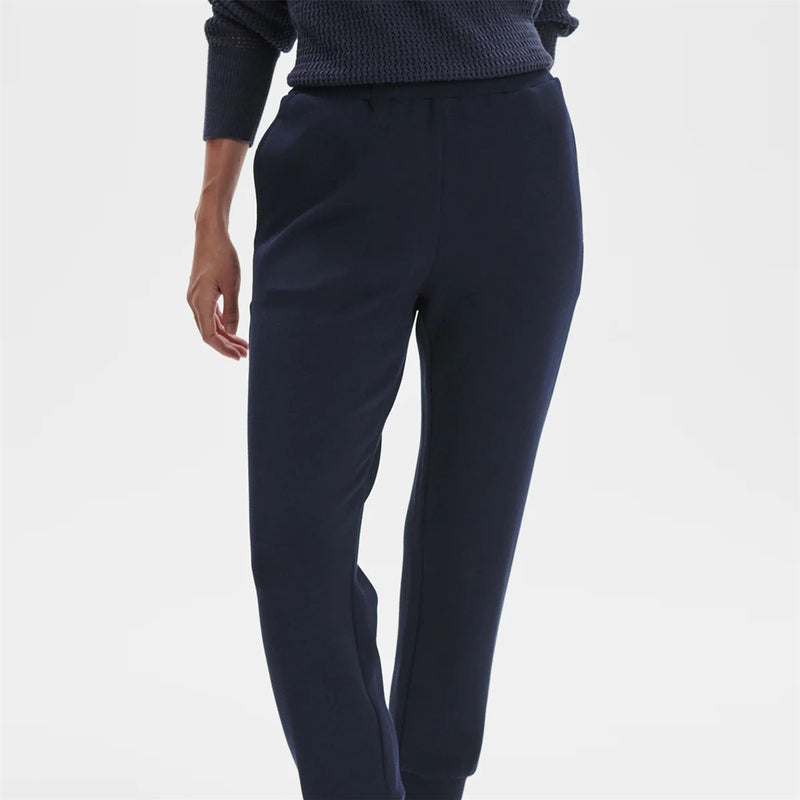 Womens The Slim 27.5 Piped Pants Navy