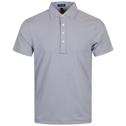 Alto Performance Jersey Polo White/Navy - SS25