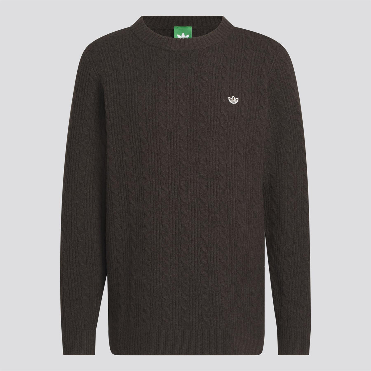Originals Novelty Cableknit Sweater Dark Brown