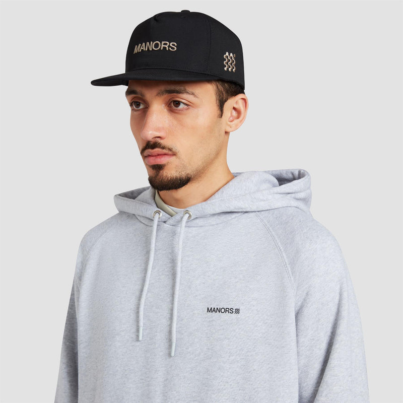 Retro Crown Cap Black