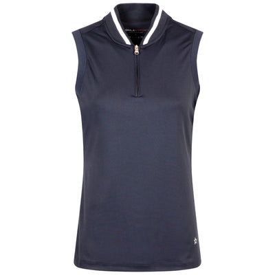 Womens The Maddie Sleeveless Top Navy - SS24