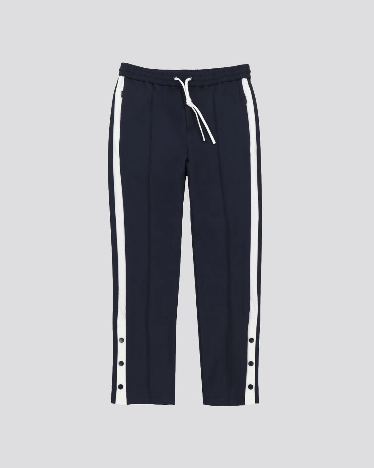 Womens Striped Sport Pants Navy/White