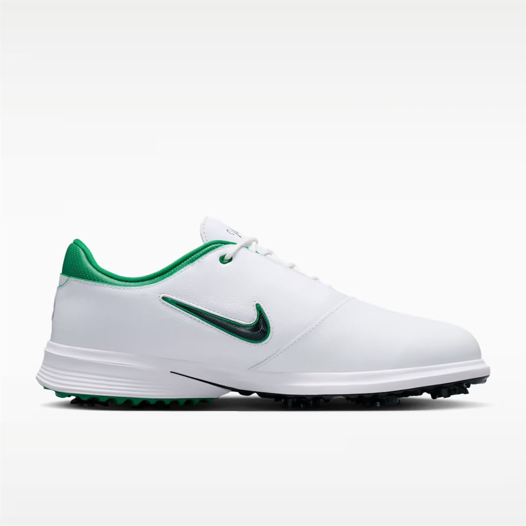 Nike Victory Tour 4 Spiked Golf Shoes White/Black Malachite
