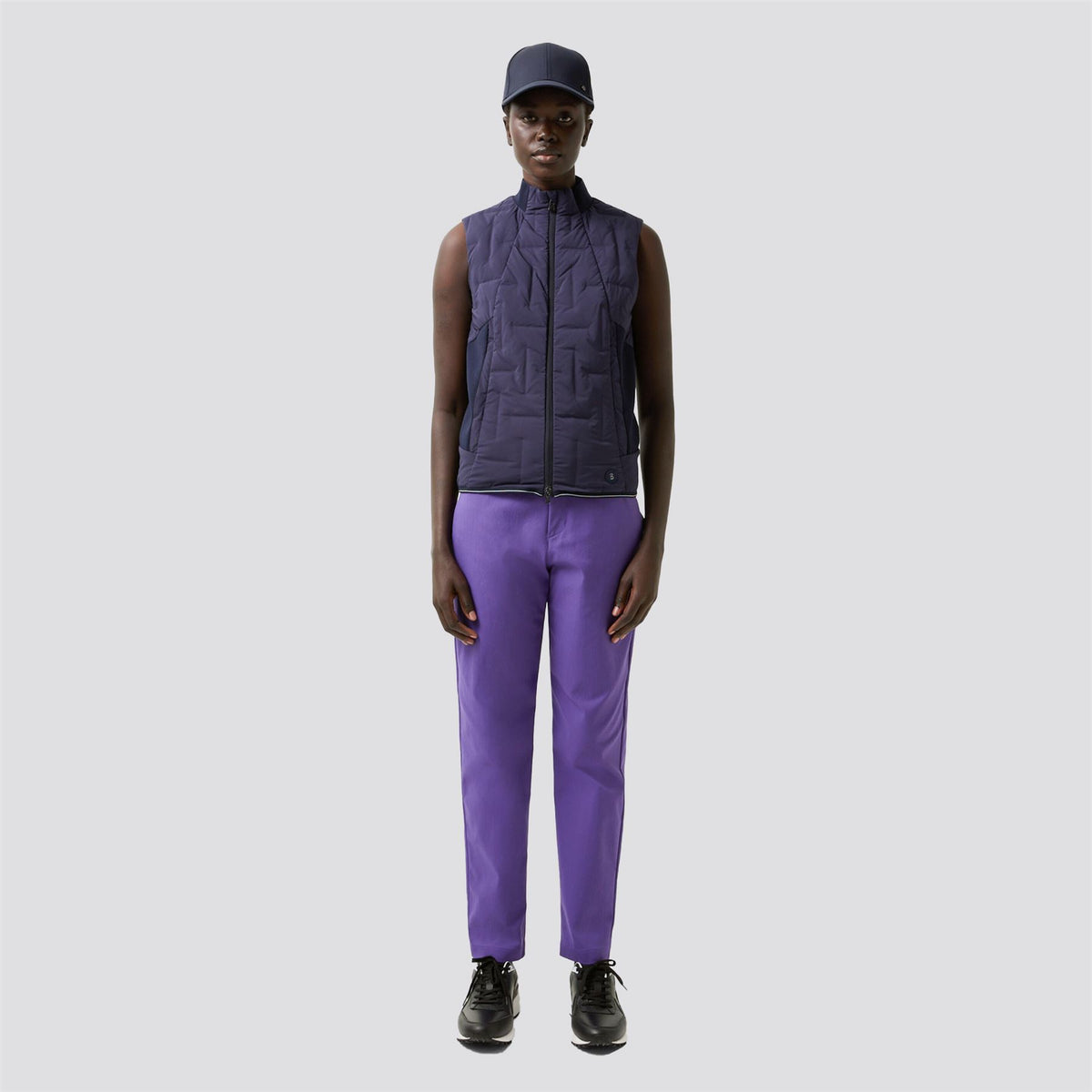 Womens Sia Down Vest Navy