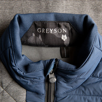 Greyson Yukon Hybrid Jacket Sea | Hybrid Jackets | TRENDYGOLFUSA.COM