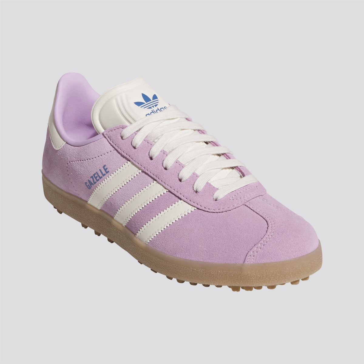 Womens Gazelle Spikeless Golf Shoes Bliss Lilac/Chalk White/Bluebird