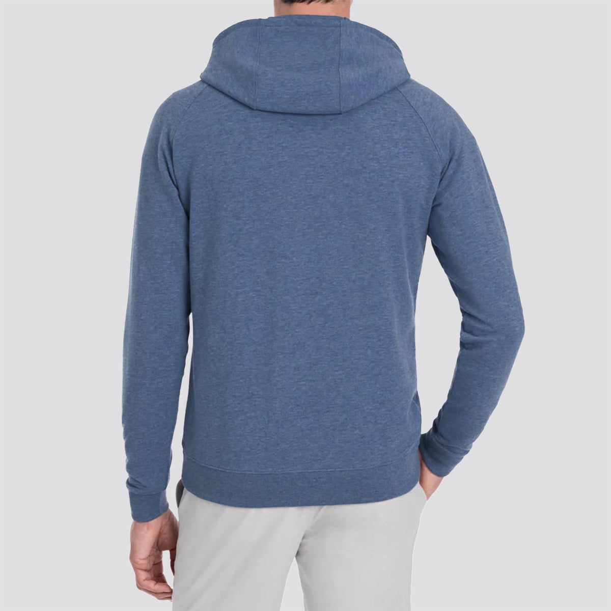 The Lawson Performance Hoodie Heathered Atlantic